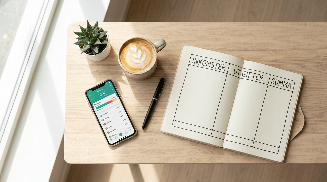 Så kan du skapa en budget: En komplett guide för din privatekonomi